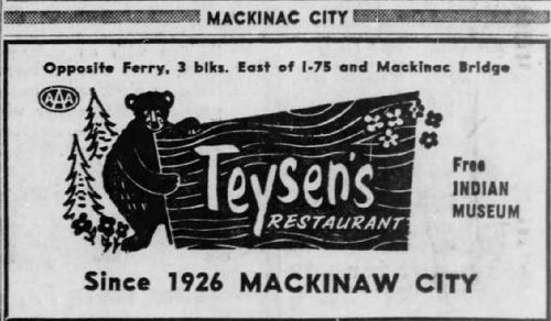 Teysens - 1965 Ad